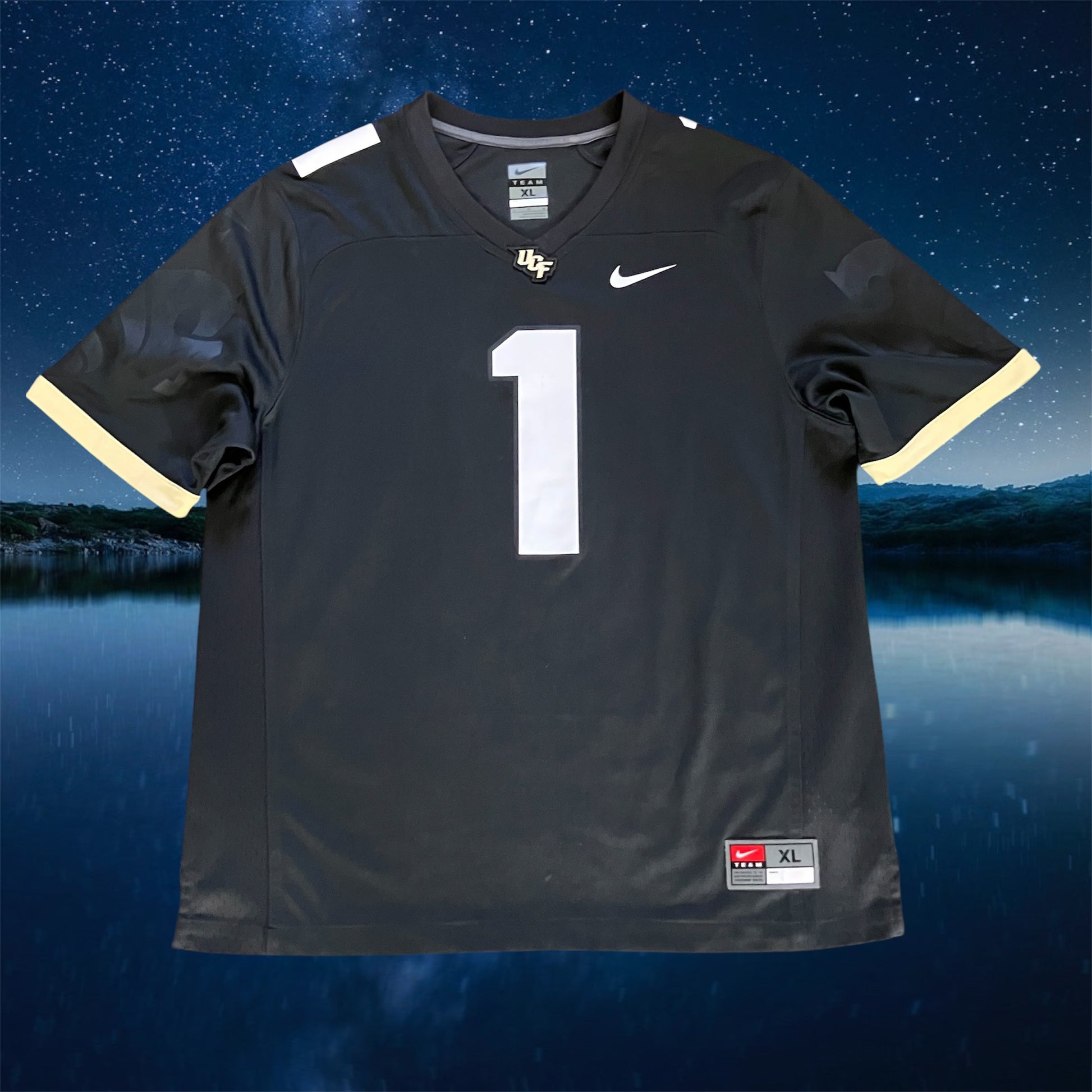 UCF Knights #1 Gray Nike Jersey XL
