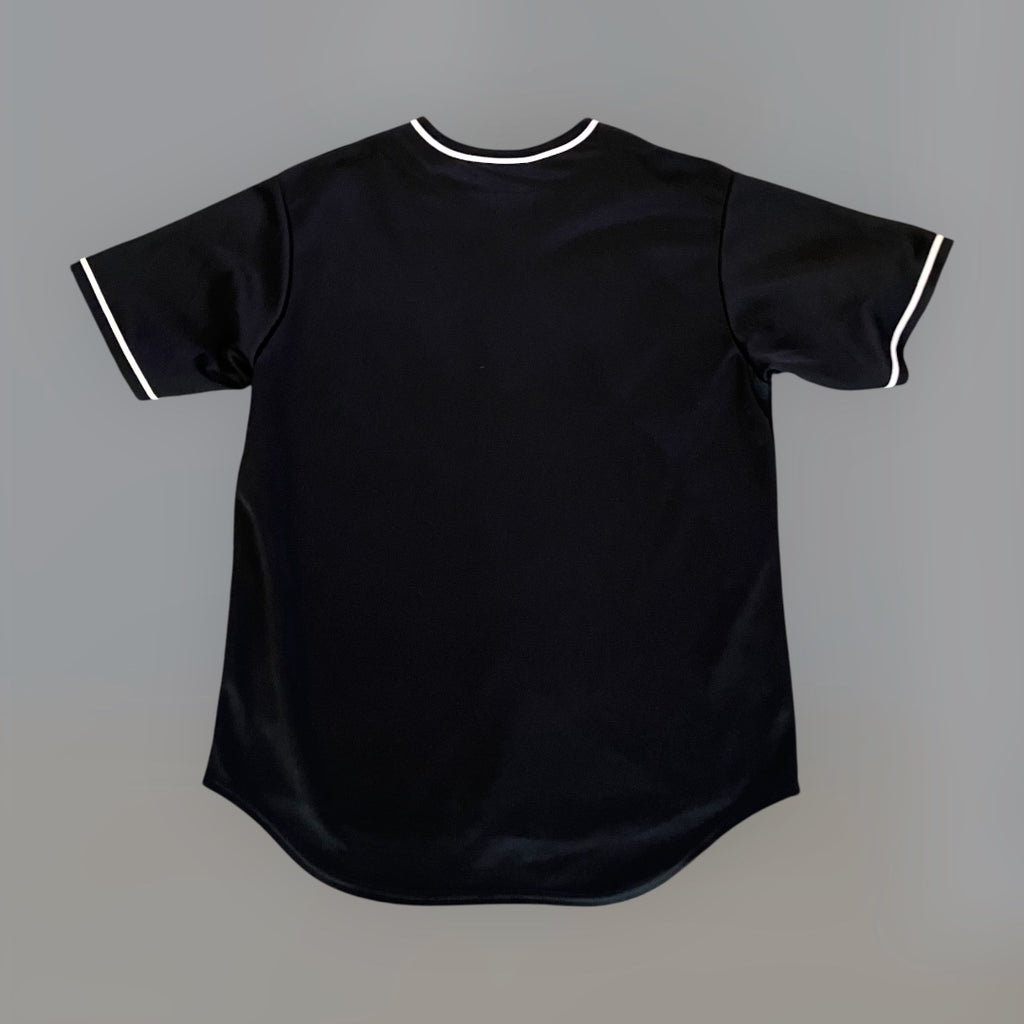 Miami Marlins 6700 Black Alternate Majestic Jersey Large