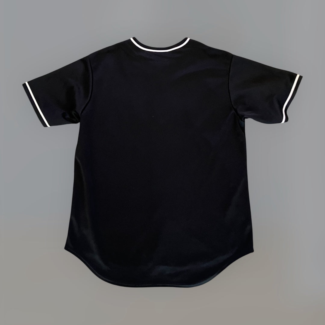 Miami Marlins 6700 Black Alternate Majestic Jersey Large