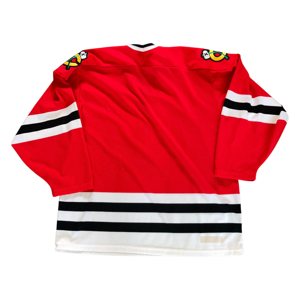 Chicago Blackhawks Red CCM Jersey Large