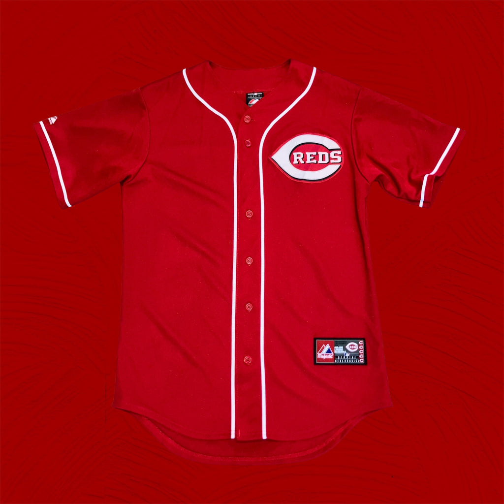 Cincinnati Reds 6700 Alternate Majestic Jersey Small