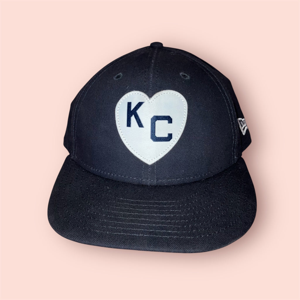 Kansas City Monarchs Negro League Navy Snapback Hat New Era