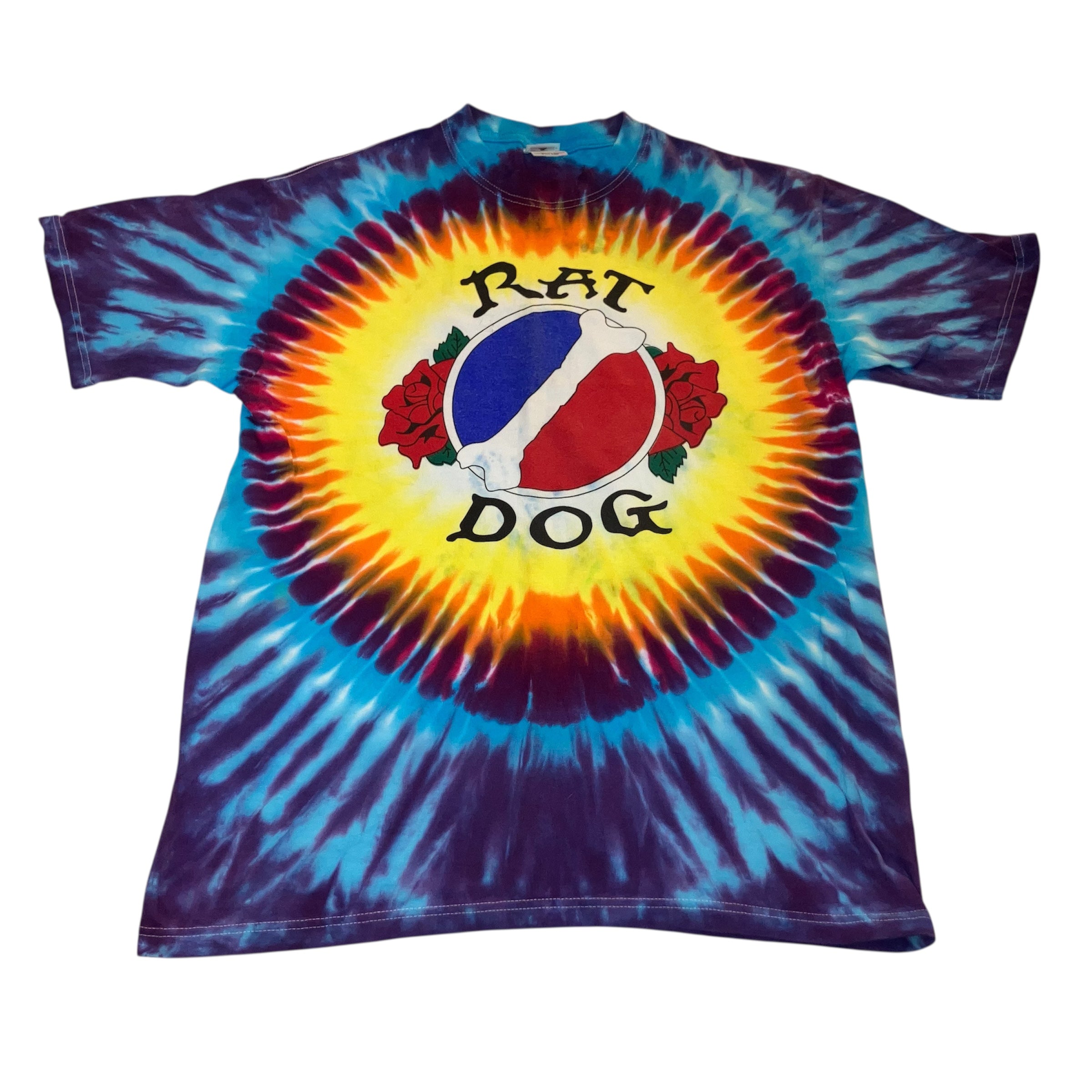RatDog 2002 Tour Tie Dye Anvil Shirt Large
