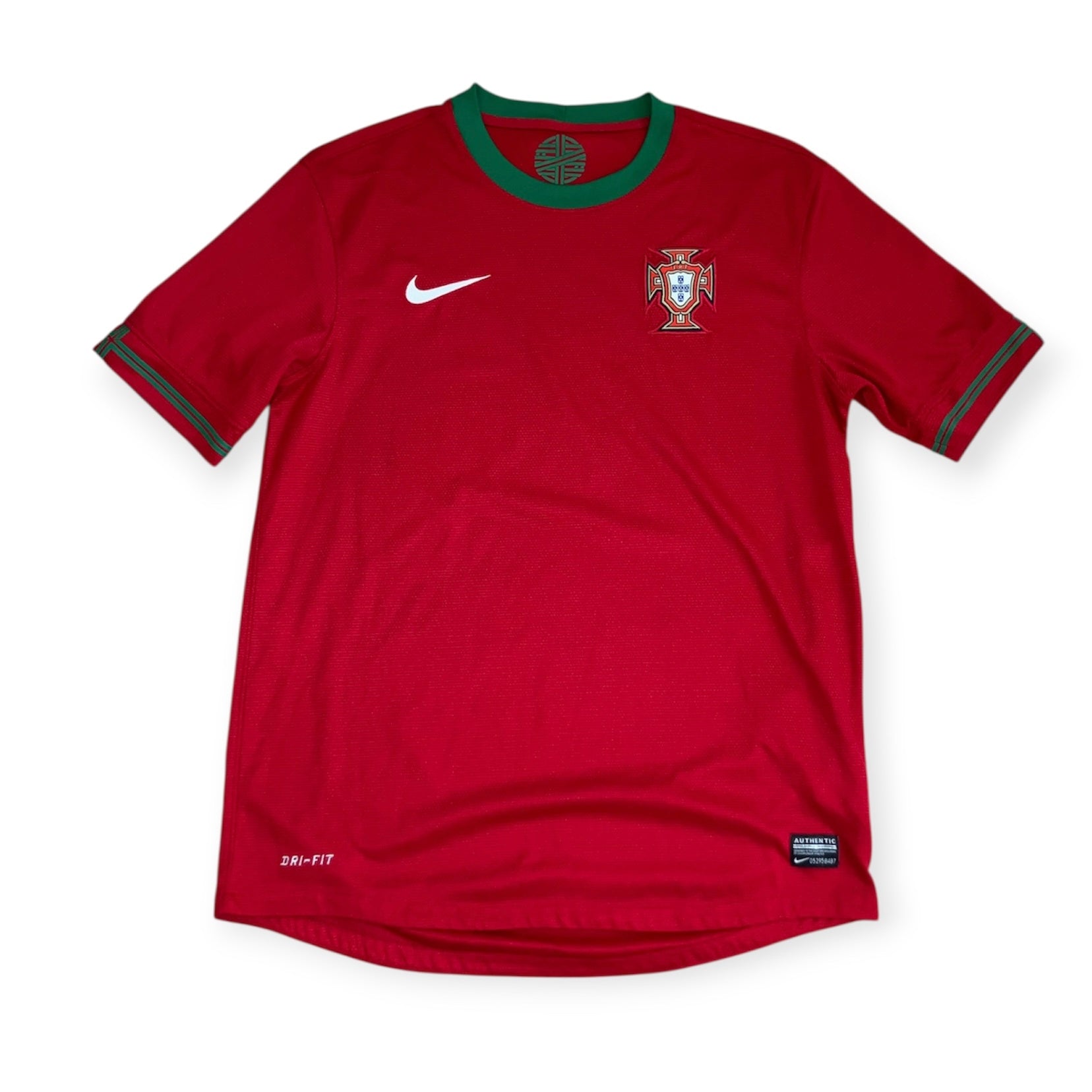 Portugal 2012 Home Nike Red Jersey Medium