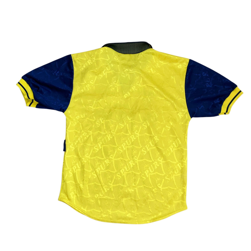 Tottenham Hotspur Kids 1995/97 Away Yellow Pony Jersey Large
