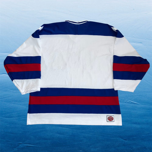 1980 USA Hockey Olympic Reissue K1 Jersey XL Blank White
