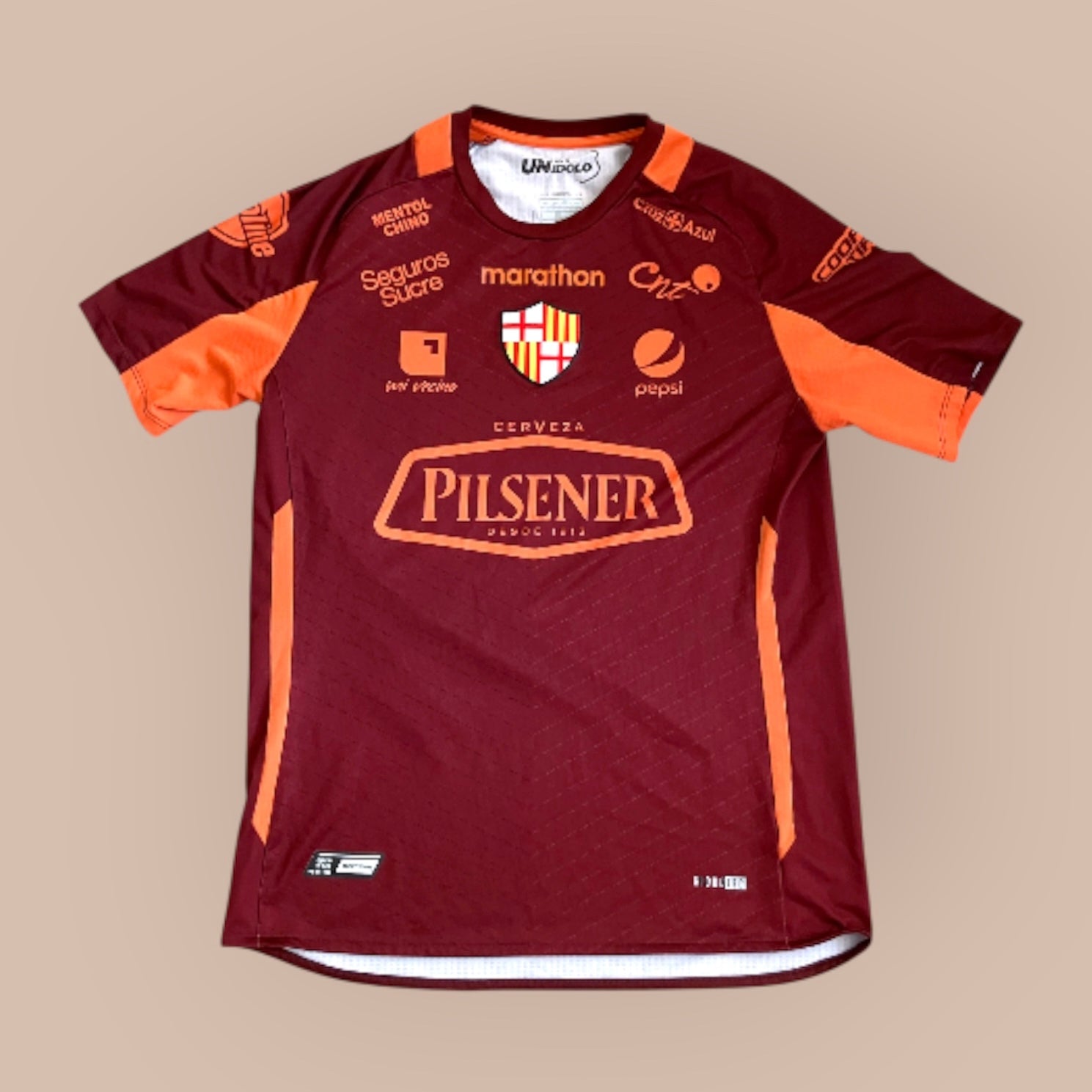 Barcelona SC 2019 Red Away Marathon Jersey Medium Ecuador