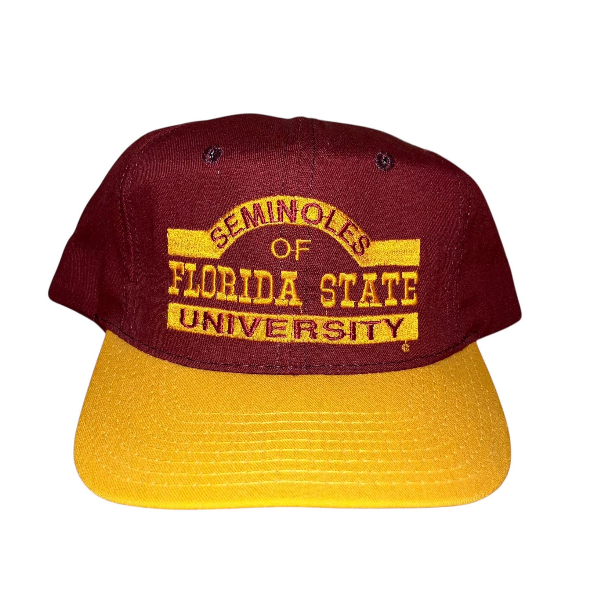 Florida State Seminoles Garnet P-Cap Snapback Hat FSU