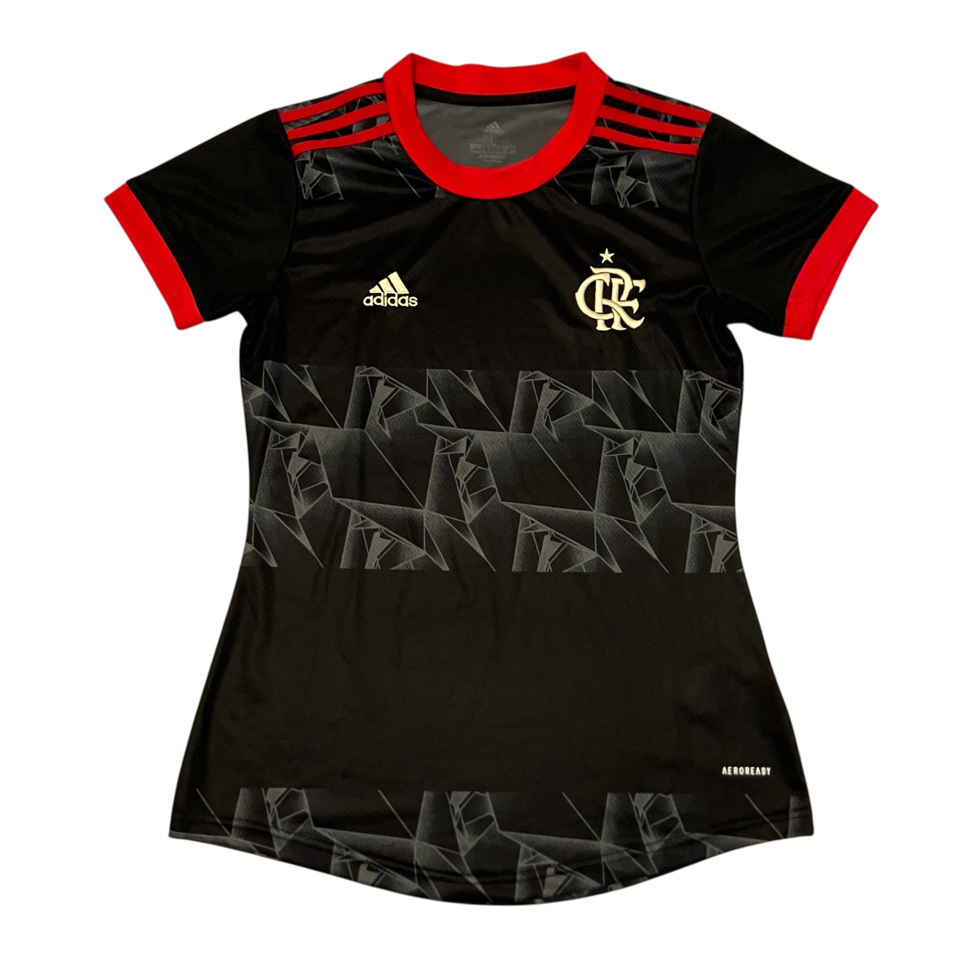 Women Flamengo Brazil 2021 Aeroready 3rd Alternate Jersey Ladies Large