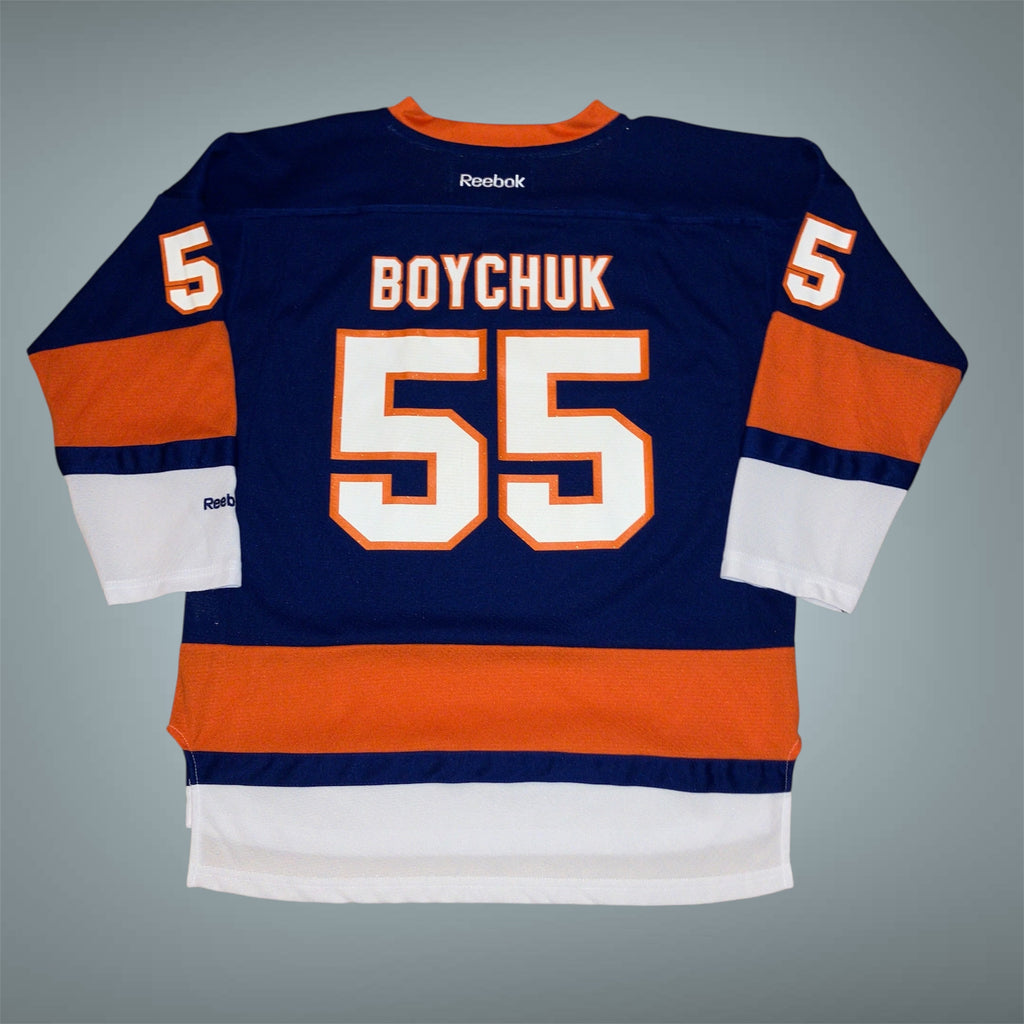 Kids Johnny Boychuk New York Islanders Blue Reebok Jersey Large