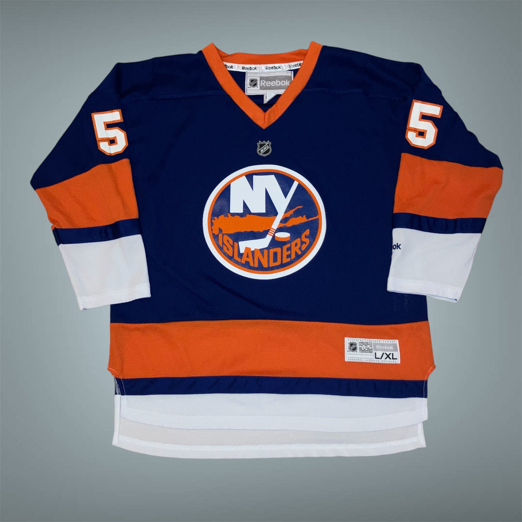 Kids Johnny Boychuk New York Islanders Blue Reebok Jersey Large