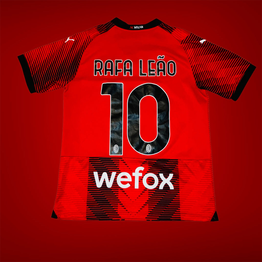 Rafa Leao 2023/24 AC Milan Home Puma Jersey Small