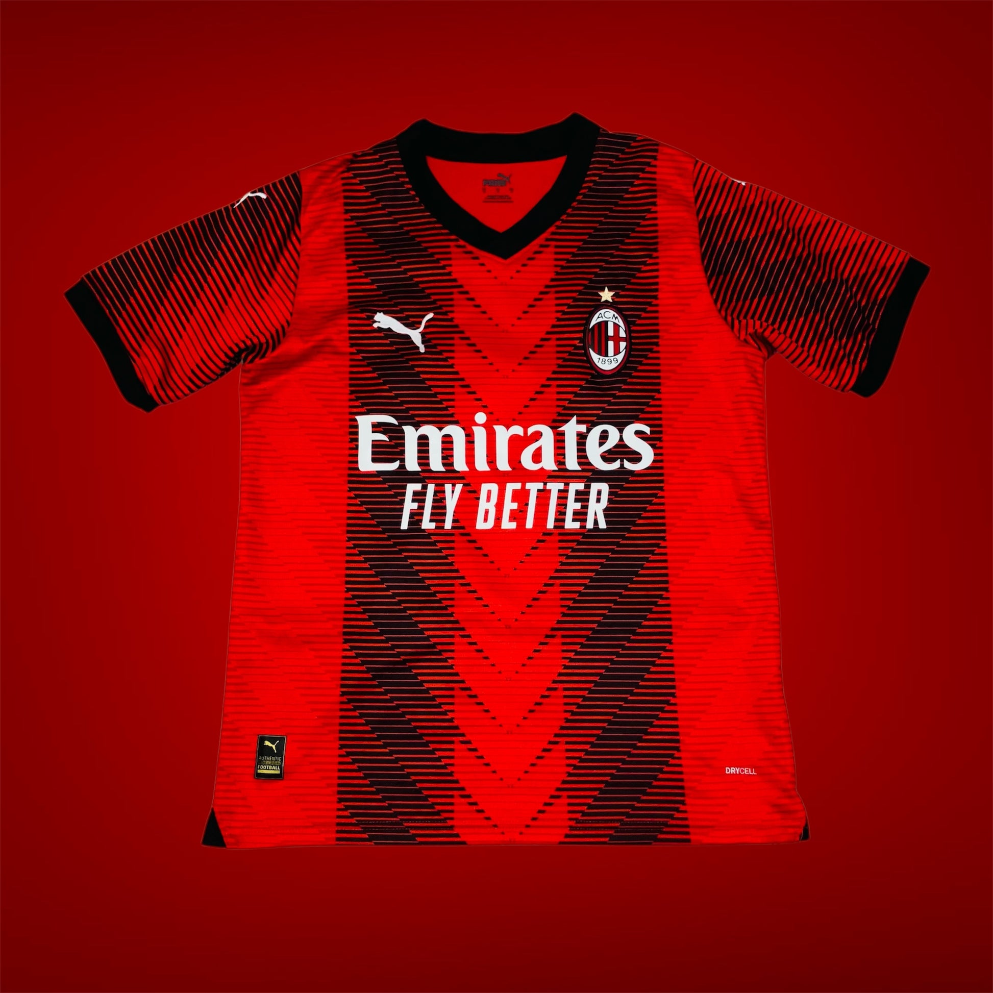 Rafa Leao 2023/24 AC Milan Home Puma Jersey Small
