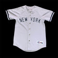 New York Yankees Gray Majestic Road Jersey Small