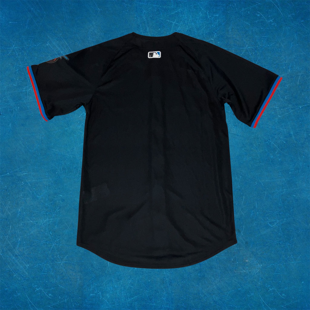 Miami Marlins Black Alternate Nike Jersey Small
