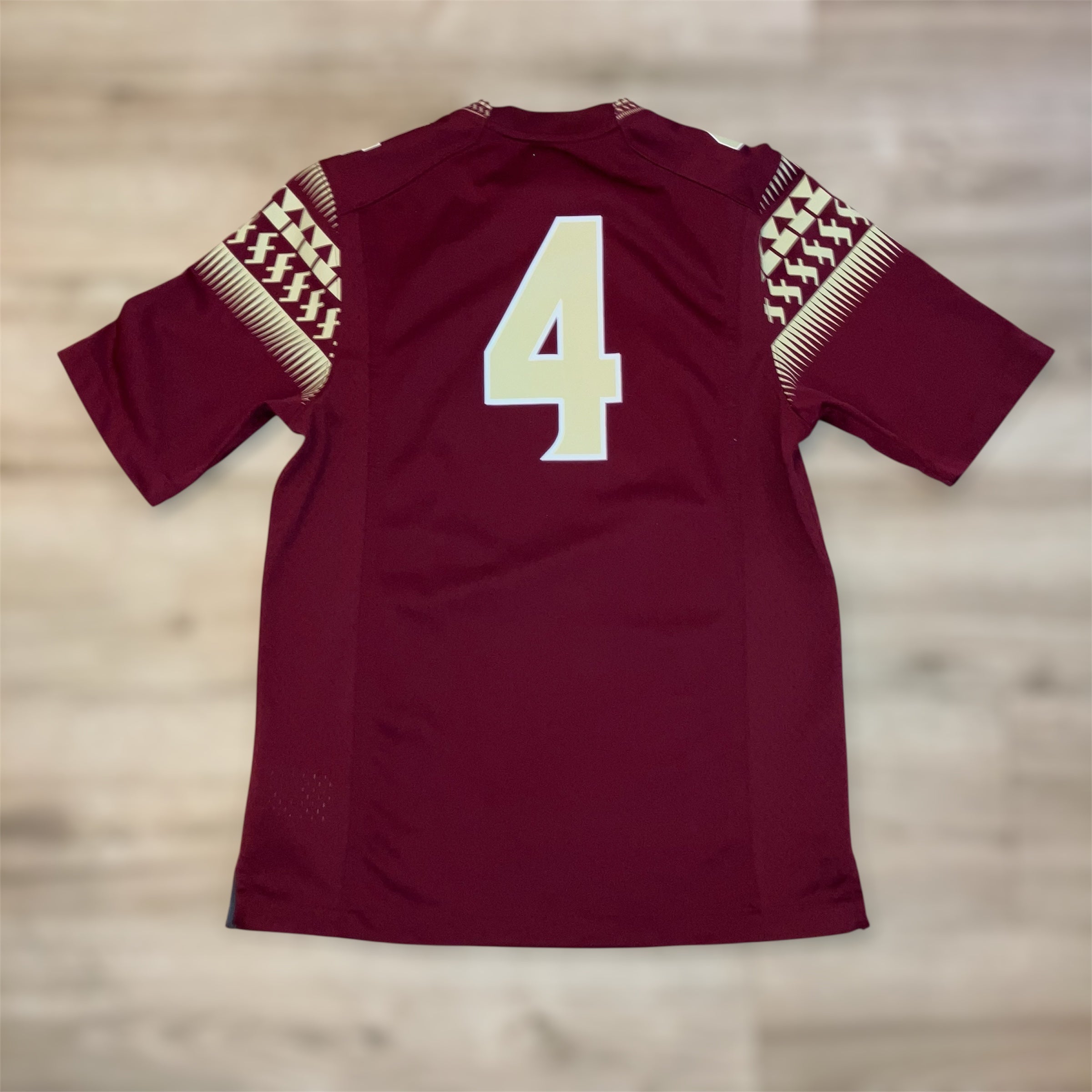 Florida State Seminoles #4 Nike Garnet Jersey Small FSU