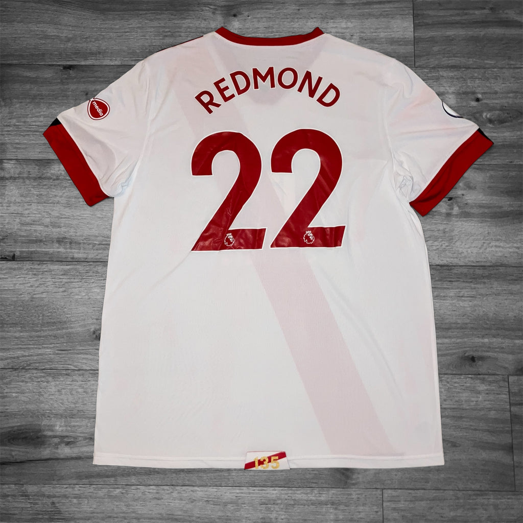 Nathan Redmond 2020/21 Southampton FC 3rd White Under Armour Jersey XL