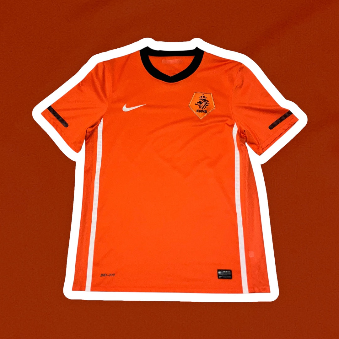 Netherlands 2010 KNVB Orange Nike Jersey Medium