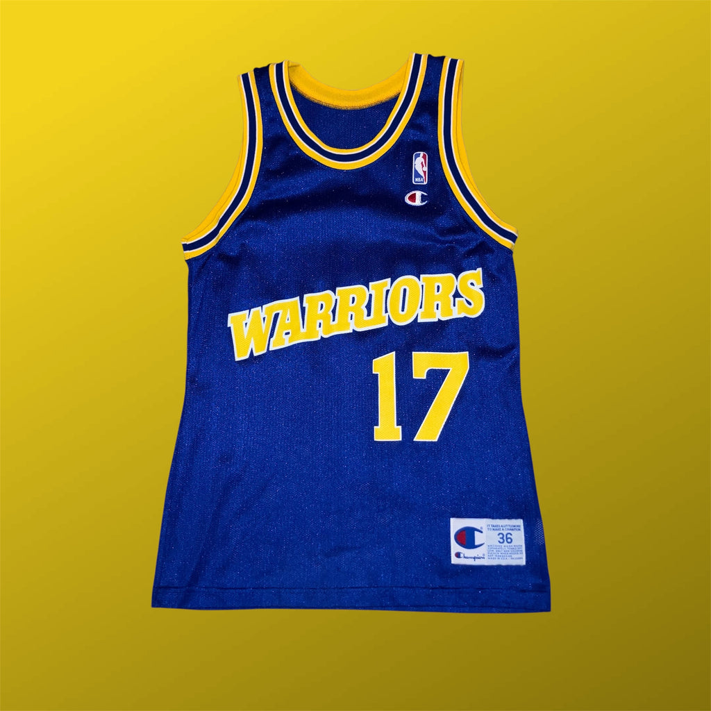 Chris Mullin Golden State Warriors Blue Champion Jersey 36