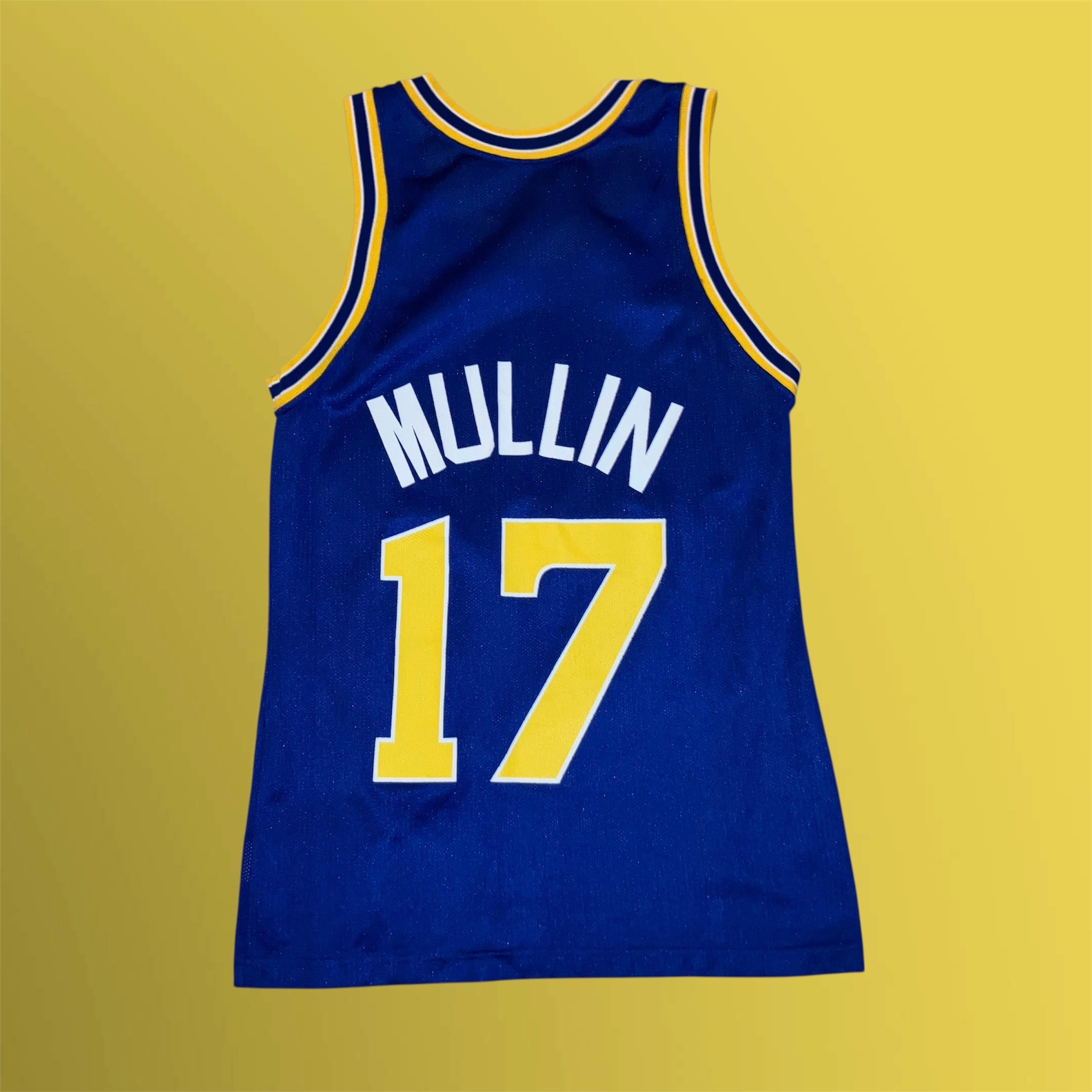 Chris Mullin Golden State Warriors Blue Champion Jersey 36