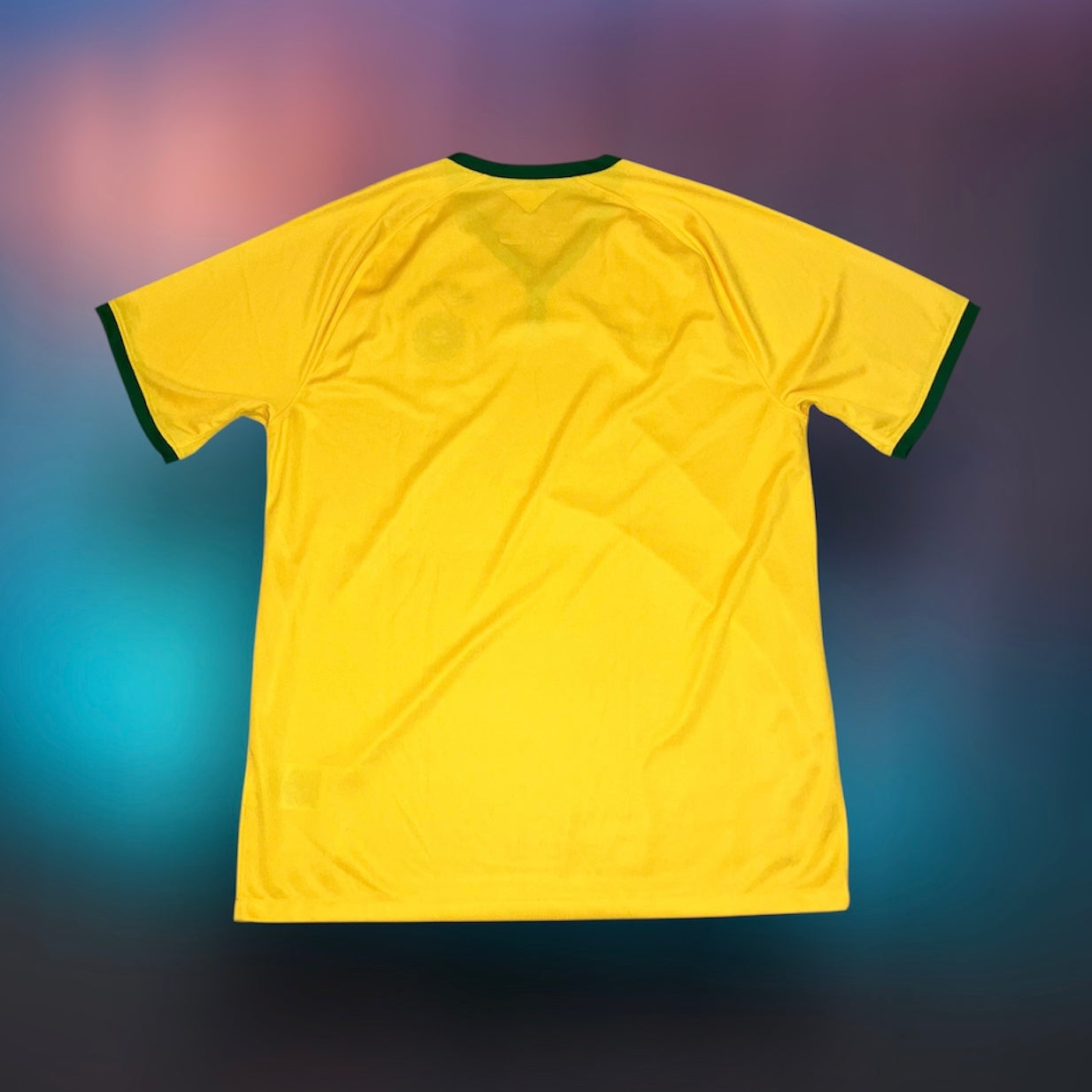 Brazil 2014 Home Yellow Nike Jersey Large