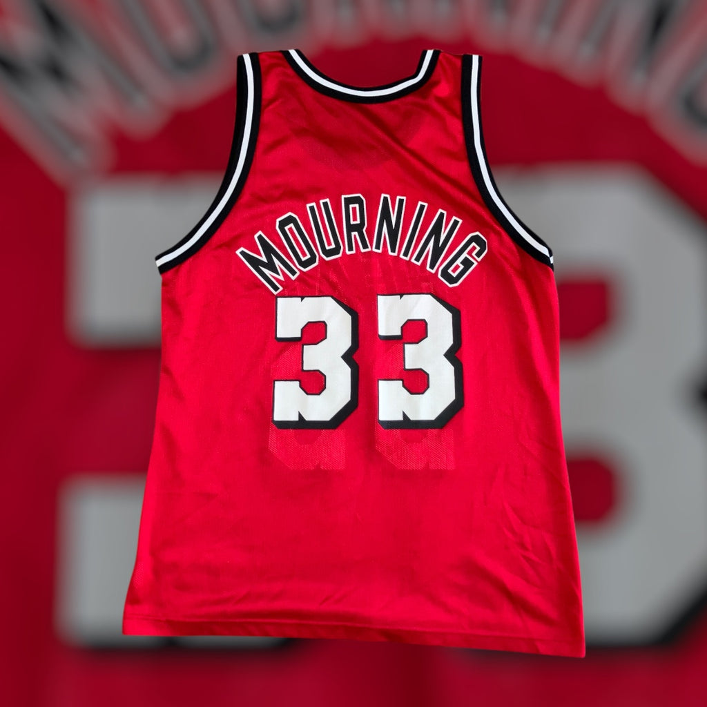 Alonzo Mourning Miami Heat Champion Jersey 44