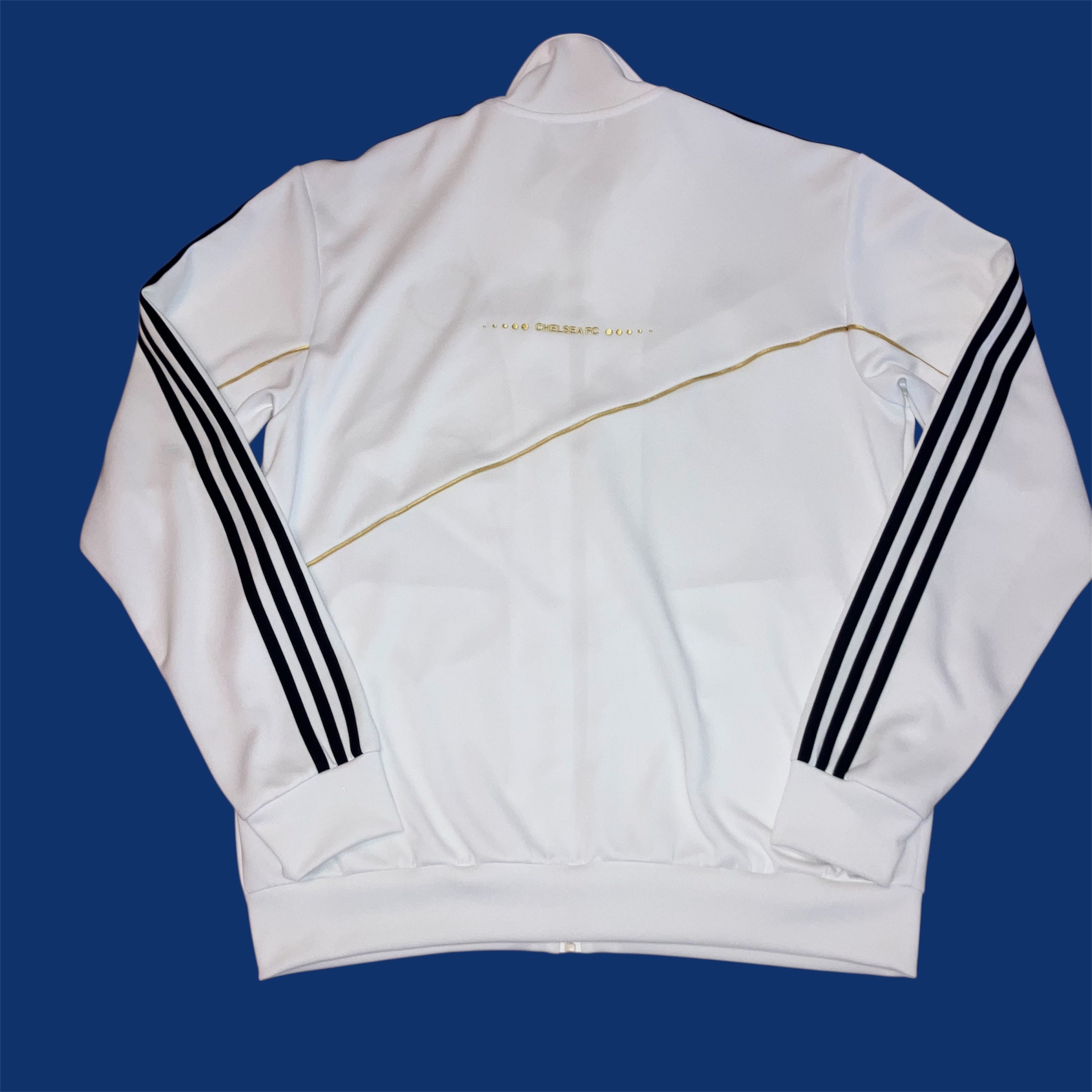 Chelsea FC 2010/11 White adidas Pre-Match Jacket Large