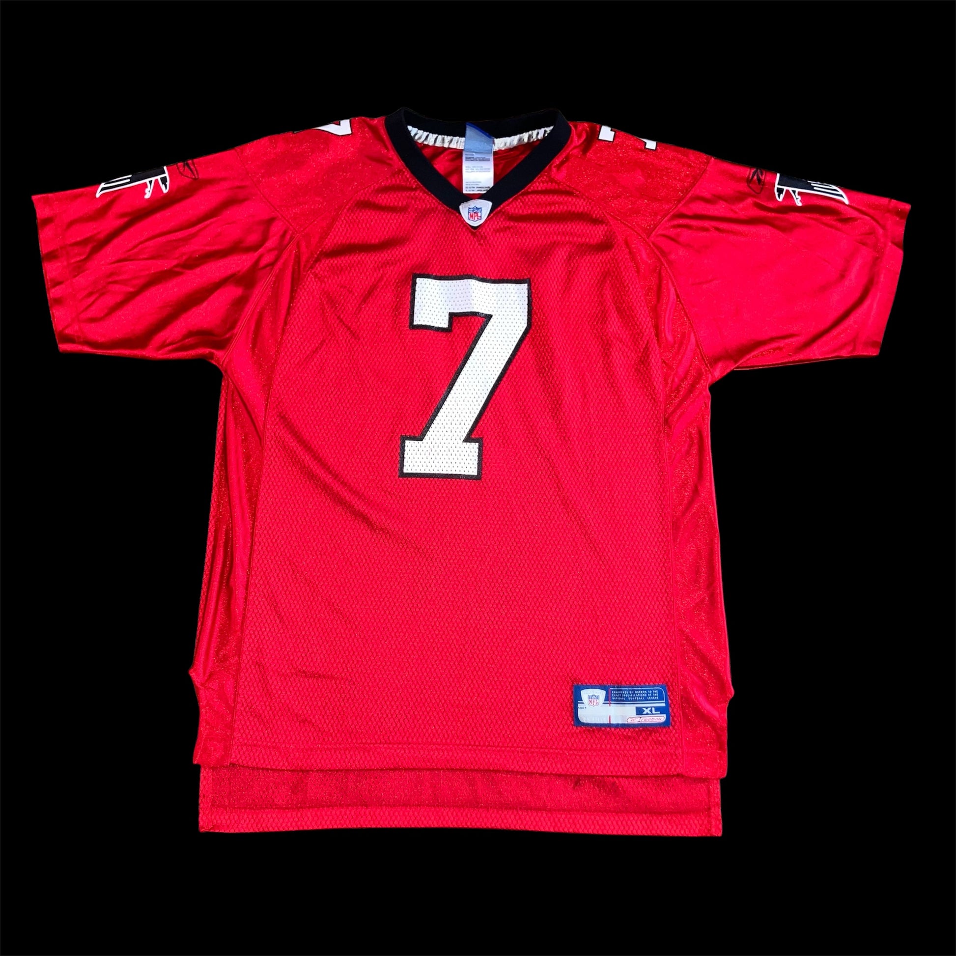 Youth Mike Vick 2002 Atlanta Falcons Red Throwback Reebok Jersey XL