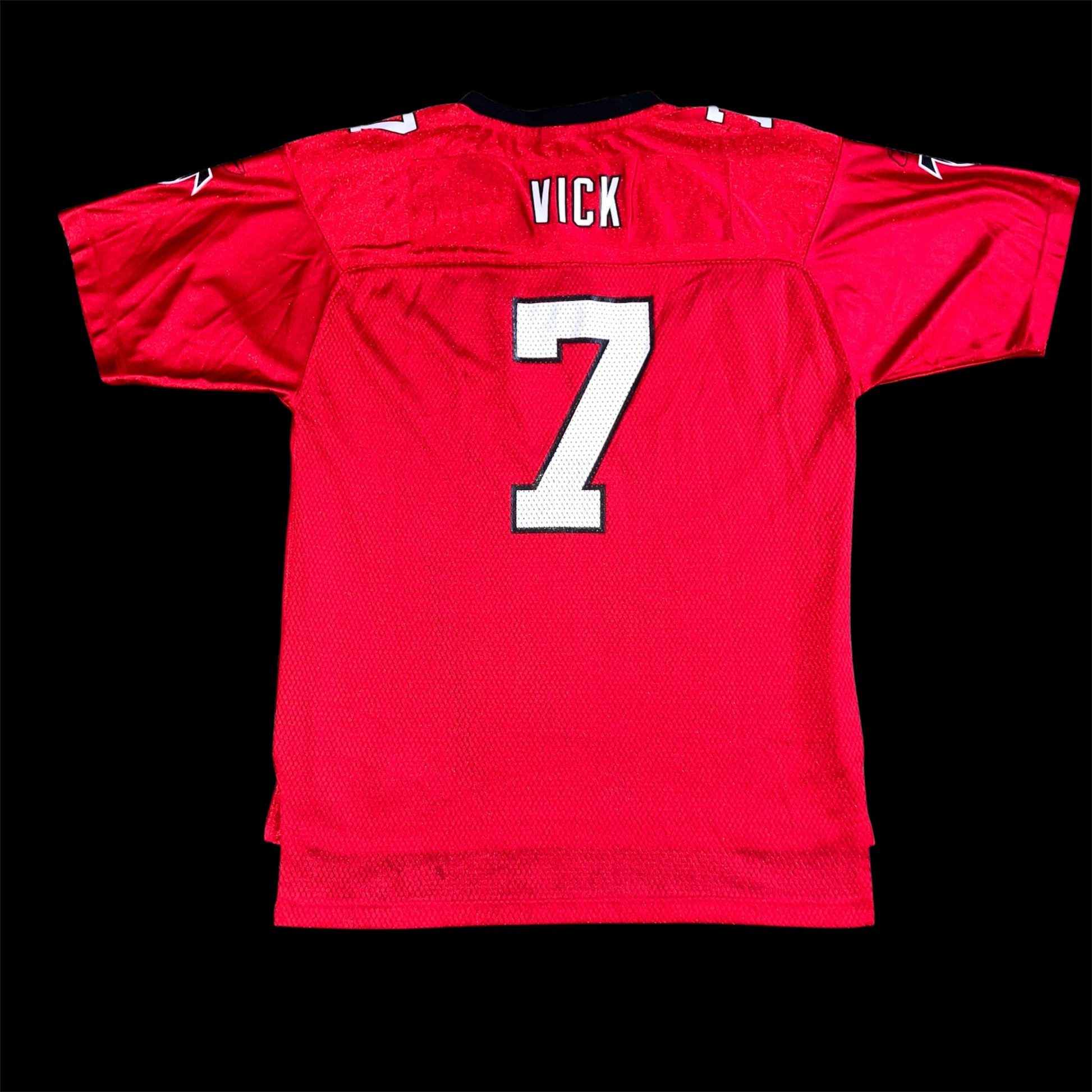 Youth Mike Vick 2002 Atlanta Falcons Red Throwback Reebok Jersey XL