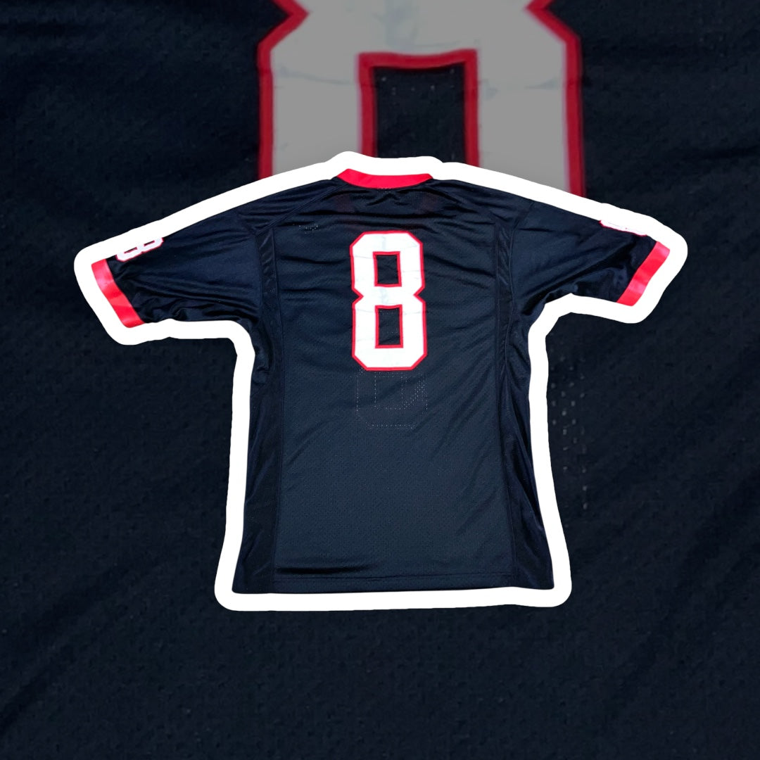 Georgia Bulldogs #8 Black Nike Authentic Jersey Small
