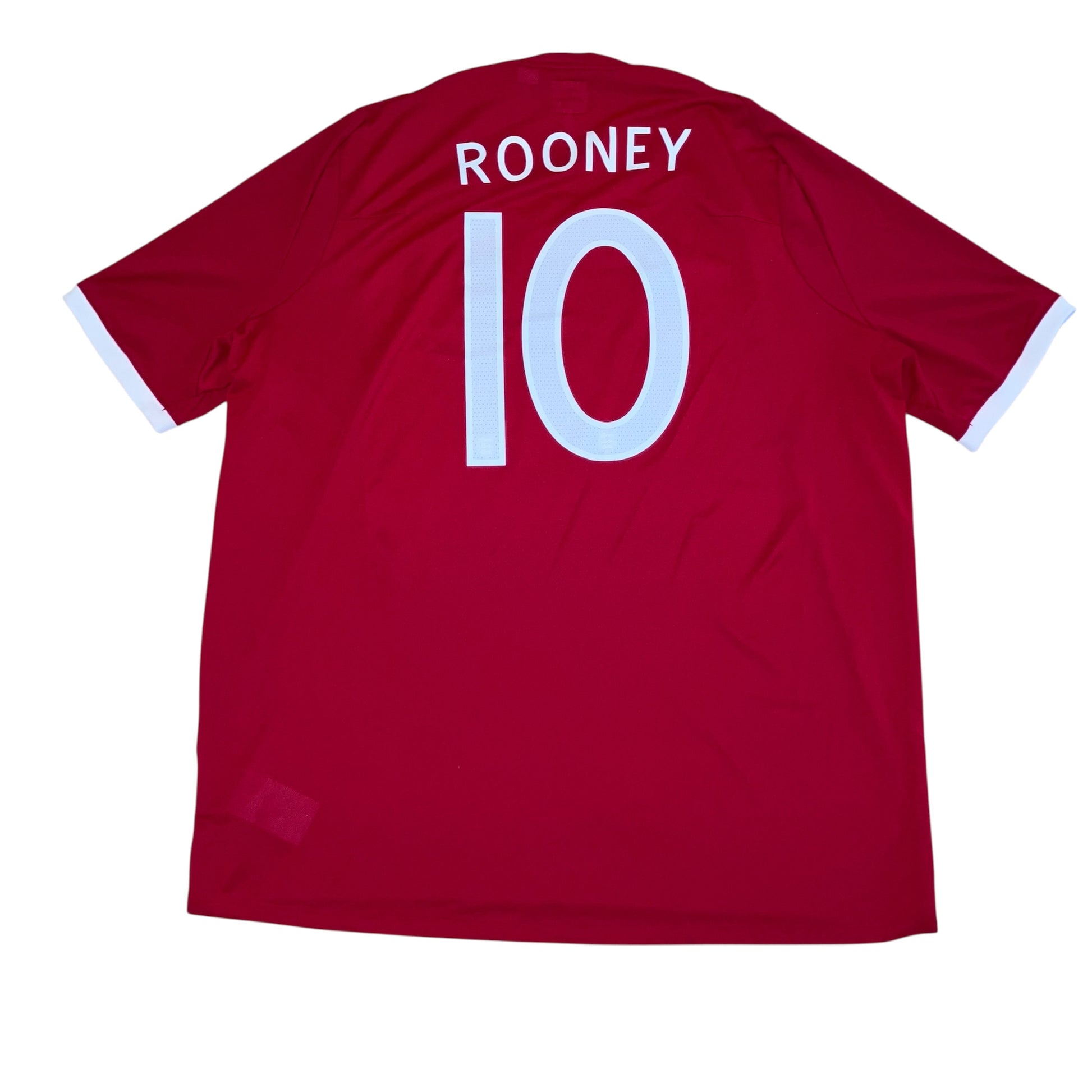Wayne Rooney 2010 England Red Away Umbro Jersey 52