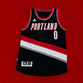 Dame Lillard 2016/17 Portland Trailblazers Home Swingman Jersey Medium