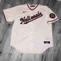 Washington Nationals Home White Nike Jersey XL