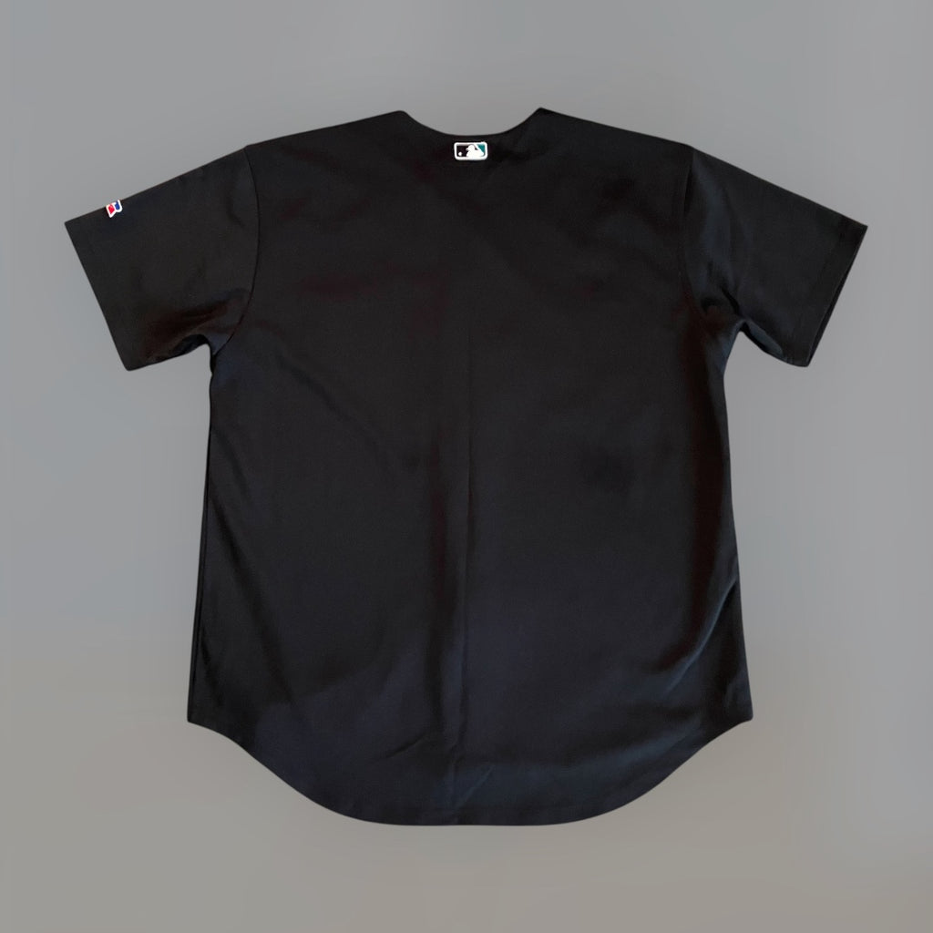 Florida Marlins Russell Athletic Black Jersey XL