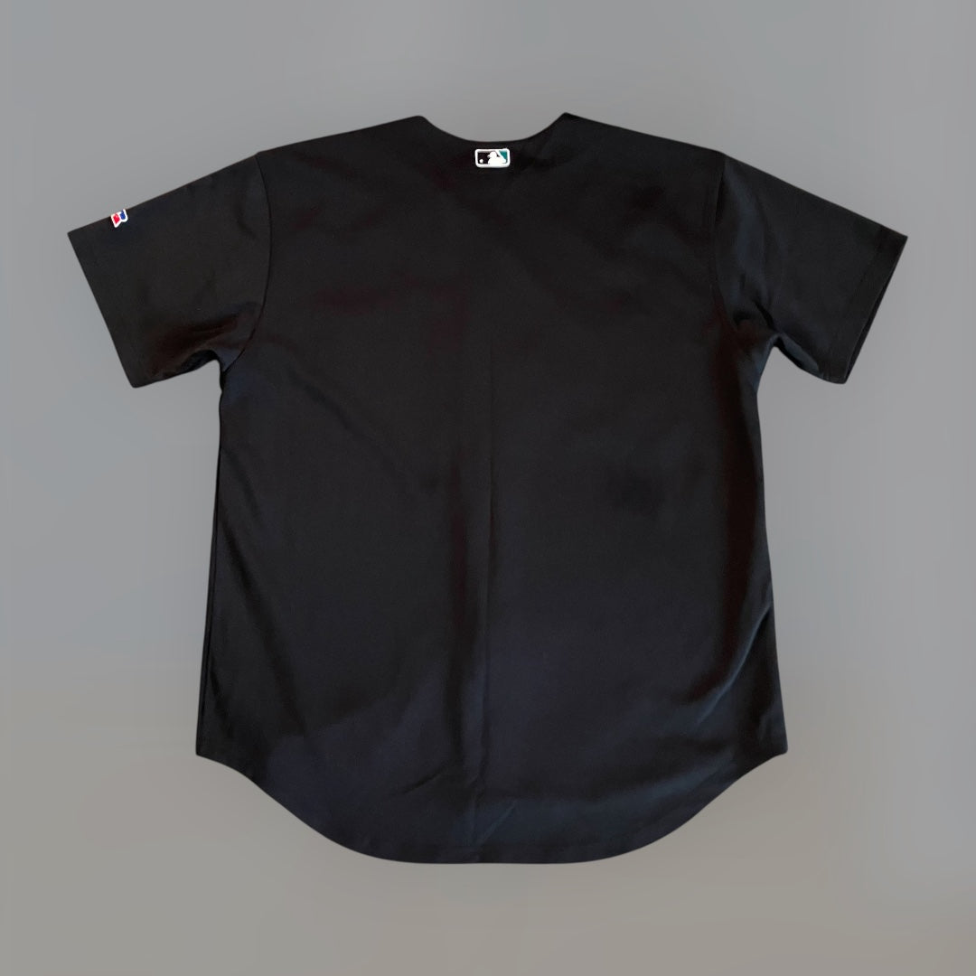Florida Marlins Russell Athletic Black Jersey XL