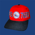 Philadelphia 76ers Starter The Natural Red Wool Snapback Hat