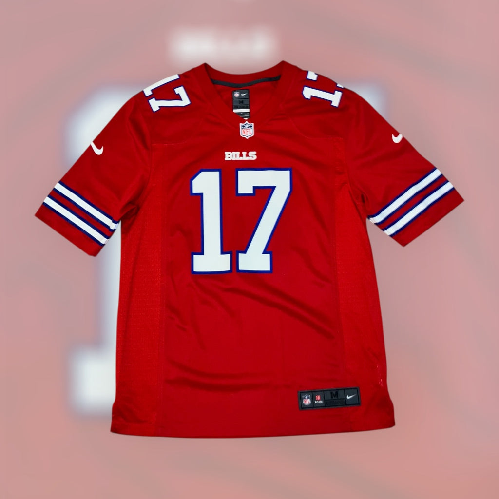 Josh Allen Buffalo Bills Alternate Red Nike Jersey Medium
