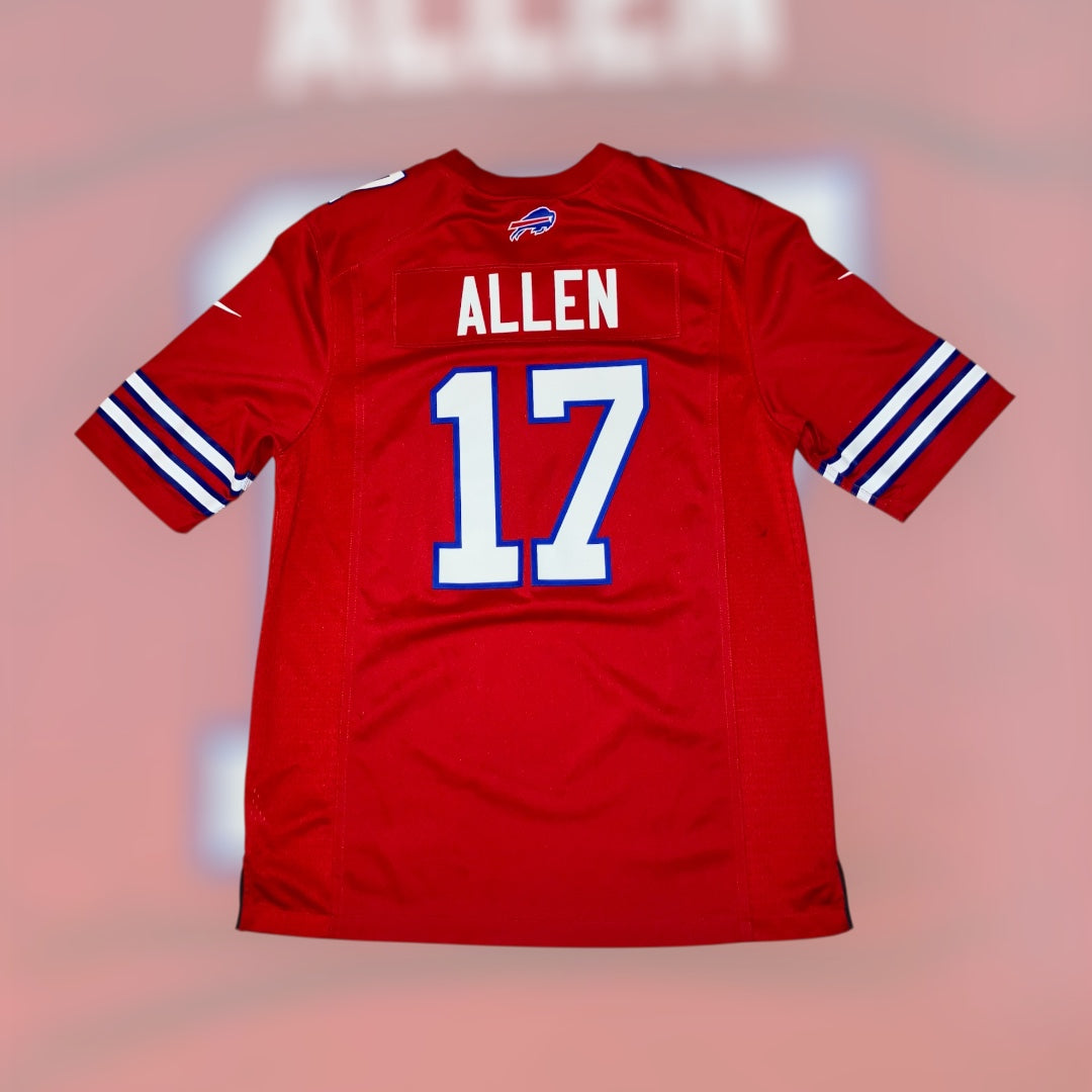 Josh Allen Buffalo Bills Alternate Red Nike Jersey Medium
