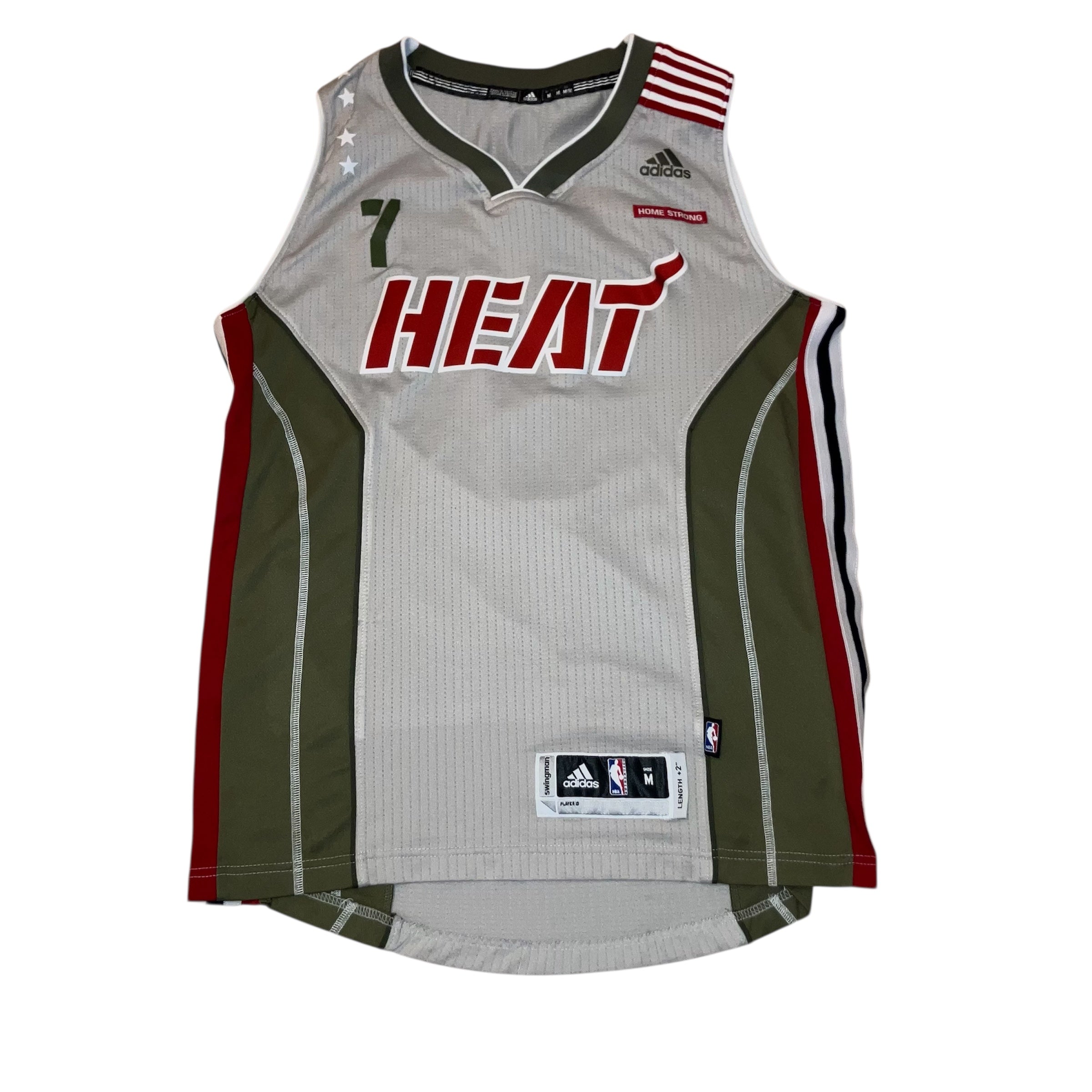 Goran Dragic Miami Heat Hoops For Troops USA adidas Jersey Medium