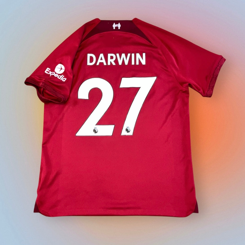 Darwin Nunez 2022/23 Liverpool Red Nike Jersey Large LFC