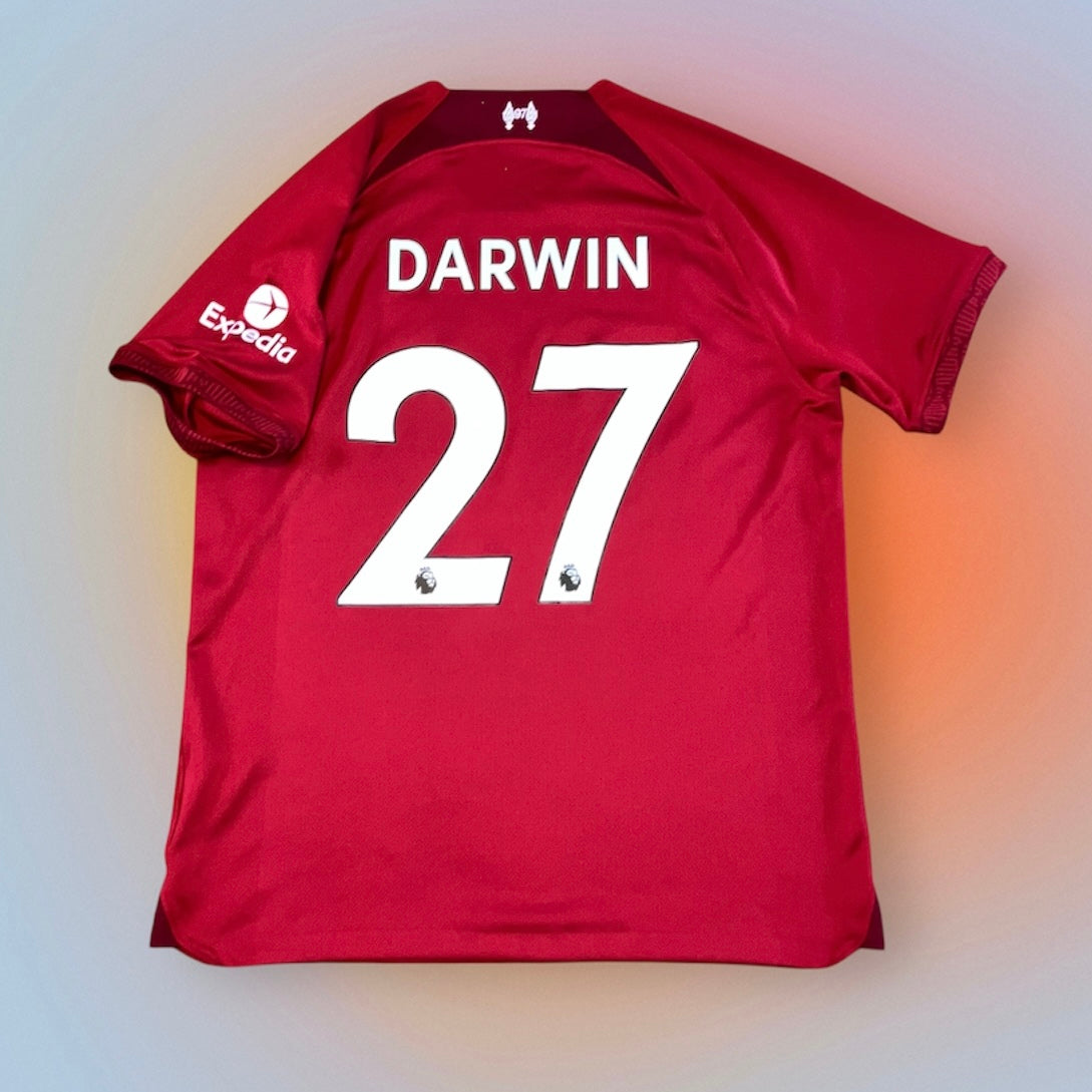 Darwin Nunez 2022/23 Liverpool Red Nike Jersey Large LFC