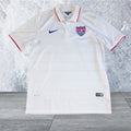 USMNT 2014 Home White Nike Jersey Large USA