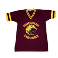 Sunshine Liquors Tallahassee Ringer FSU Russell Athletic Garnet Shirt Large