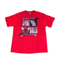 Chicago Bulls 3-Peat 1993 Red Shirt XL