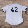Mariano Rivera New York Yankees Road Gray 6700 Majestic Jersey XL
