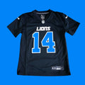 Kids Amon-Ra St. Brown Detroit Lions Black Nike Jersey Medium