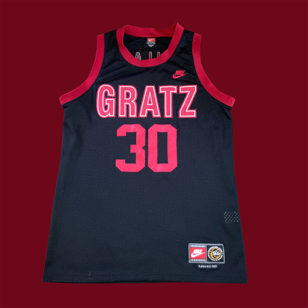 1993 Rasheed Simon Gratz TAG Nike Black Swingman Jersey Medium