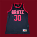 1993 Rasheed Simon Gratz TAG Nike Black Swingman Jersey Medium