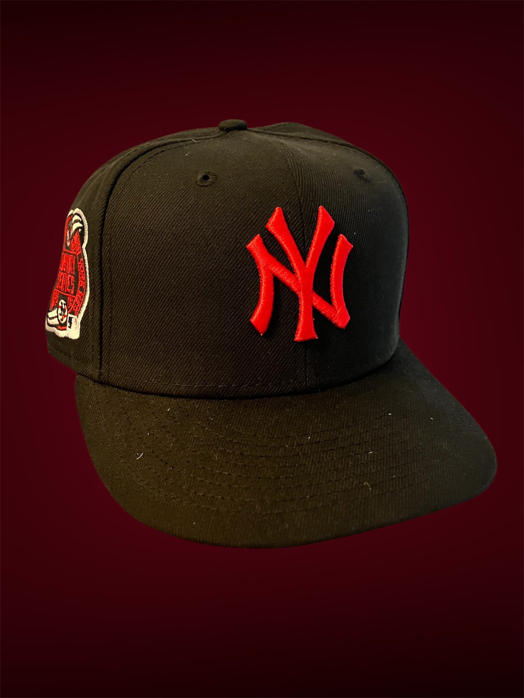 New York Yankees New Era 2000 Subway Series Black Fitted Hat 7 3/8
