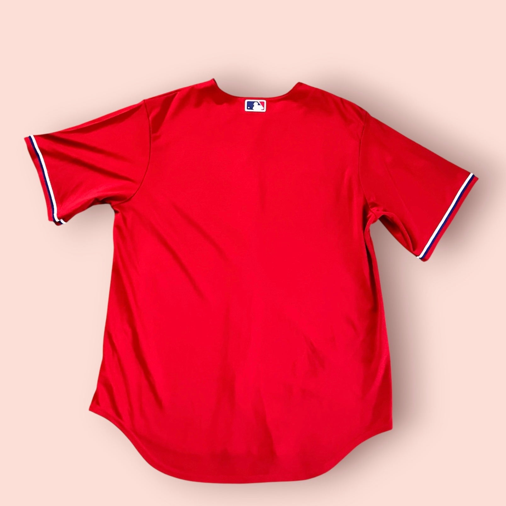 Philadelphia Phillies Red Nike Jersey Large Alternate